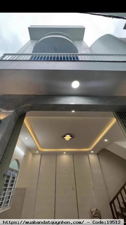 Bán nhà căn góc cua 2 mặt hẻm sau 1 căn mt đường Phan đình Phùng, p Thị Nại, TP Quy Nhơn, nhà 3 tần, 2PN - Dt: 43m2  - Giá : 2 tỷ 850tr