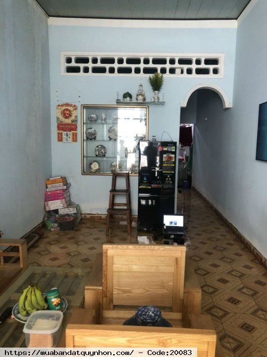 Bán nhà cấp 4, bên hông nhà có hẻm thoáng mát P. Thị Nại - TP Quy Nhơn - Diện tích : 42m2, gần chợ đầm, trường học - Giá bán 1,7 tỷ