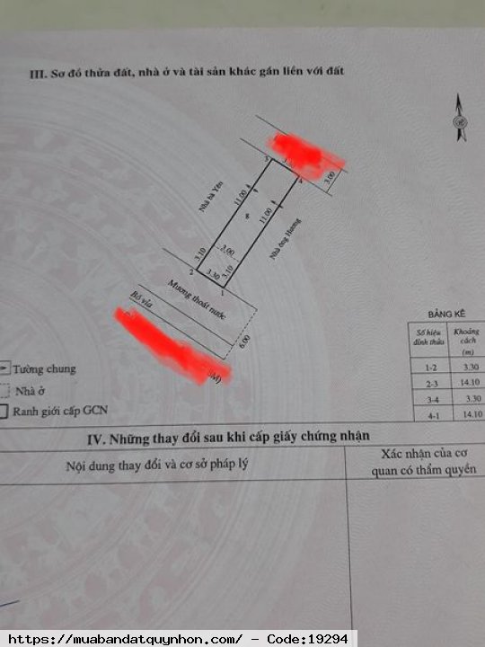 Bán nhà cấp 4 hai mặt tiền đường P-Ghềnh Ráng - TP Quy Nhơn - Diện tích: 47m2 - Hướng: Tây Nam - Giá 2,2 tỷ 