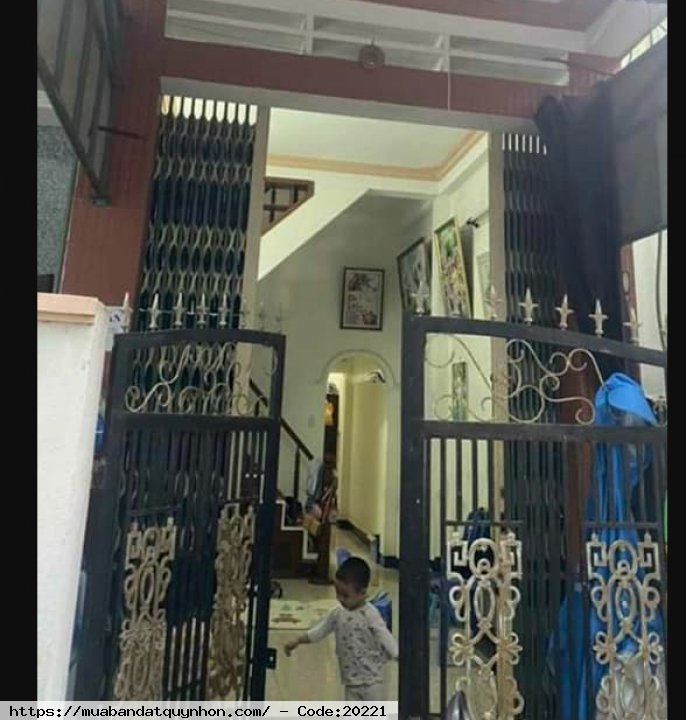 Bán nhà hẻm cạn Nguyễn Thái Học – Phường Ngô Mây - TP Quy Nhơn - Diện tích : 45m2, 2PN. 2WC - Giá : 1 tỷ 950 tr