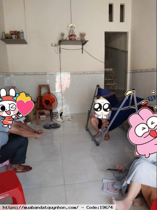 Bán nhà hẻm Hoàng Văn Thụ_P Ngô Mây_Quy Nhơn - Diện tích: 48m2 - giấy tờ viết tay - Giá 800 triệu
