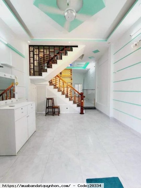 Bán nhà hẻm rộng đường Nguyễn Thái Học, Phường Lê Hồng Phong TP Quy Nhơn - Diện tích : 40m2, Nhà 1 mê, gần chợ khu 6 - Giá : 2 tỷ 350 tr