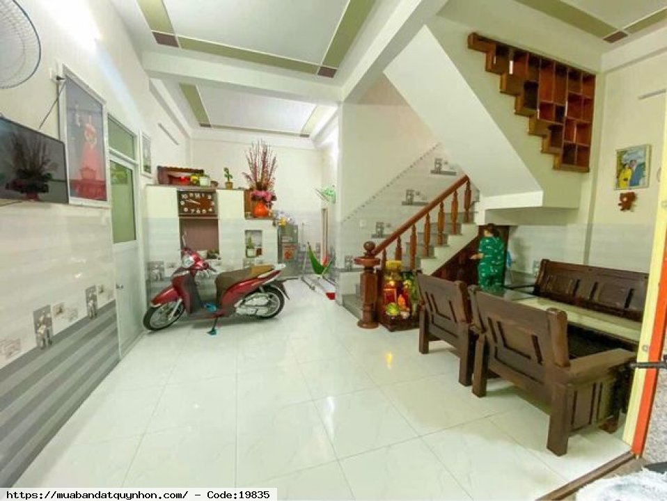 Bán nhà hẻm thuộc P.Thị Nại_Quy Nhơn - Kết cấu 2 mê rưỡi, 2pn, 2wc - Diện tích 45m2 - Giá 2,5 tỷ