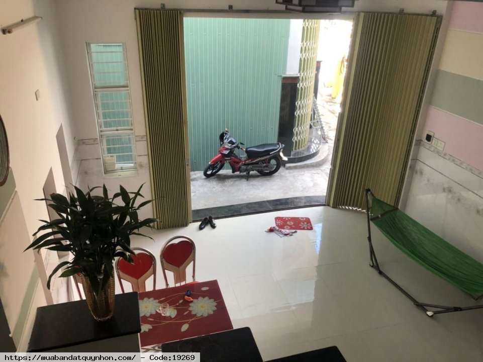 Bán nhà hẻm Trần Hưng Đạo_P Đống Đa_Quy Nhơn - Diện tích 40m2 - Kết cấu nhà 1 mê nguyên - Giá 1 tỷ 950 triệu
