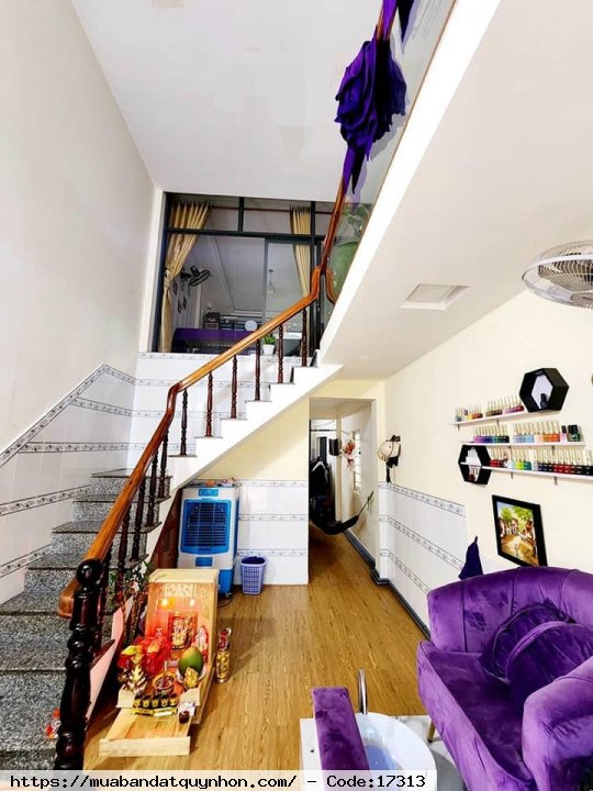 Bán nhà mặt tiền đg nguyễn gia thiều, p. thị nại, quy nhơn - Tổng DTSD 70m2 - giá bán 2,2 tỷ