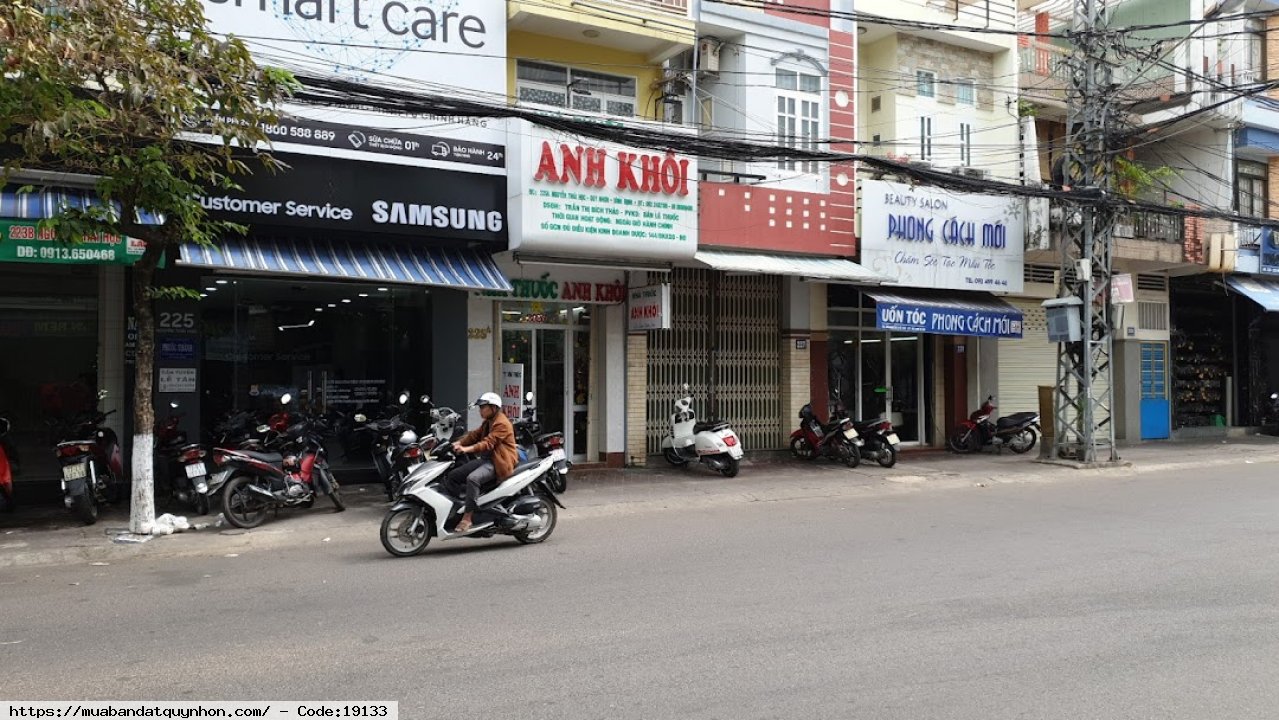 BÁN NHÀ MẶT TIỀN ĐƯỜNG NGÔ MÂY- P Ngô mây- Tp. Quy Nhơn - Diện tích : 132m2 ngang 6,2 m2