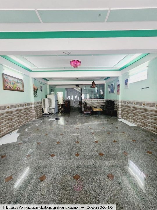 Bán Nhà Mặt Tiền Đường Nguyễn Thái Học -  P.Quang Trung - Tp Quy Nhơn - Thiết Kế: 100m2 - Thiết kế :  3,5 Mê - Giá : 14 tỷ 