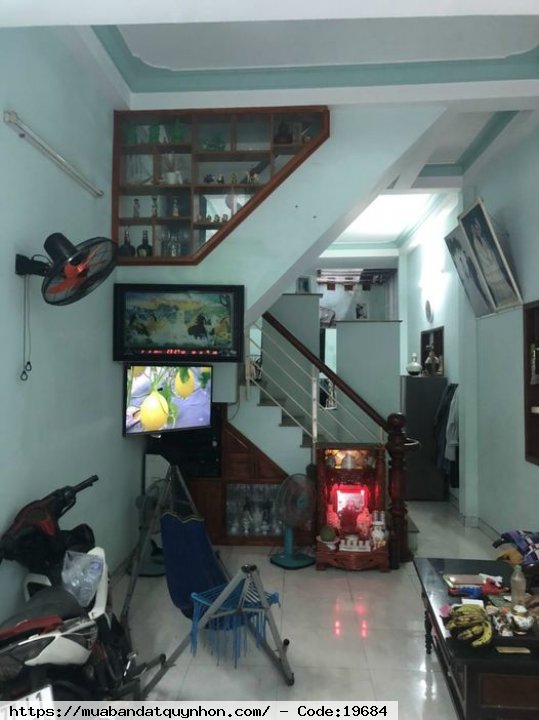 Bán Nhà mặt tiền P -Ghềnh ráng- Tp Quy Nhơn - Diện tích:53m2, 3pn, 2wc - Giá: 3,2 tỷ thương lượng 