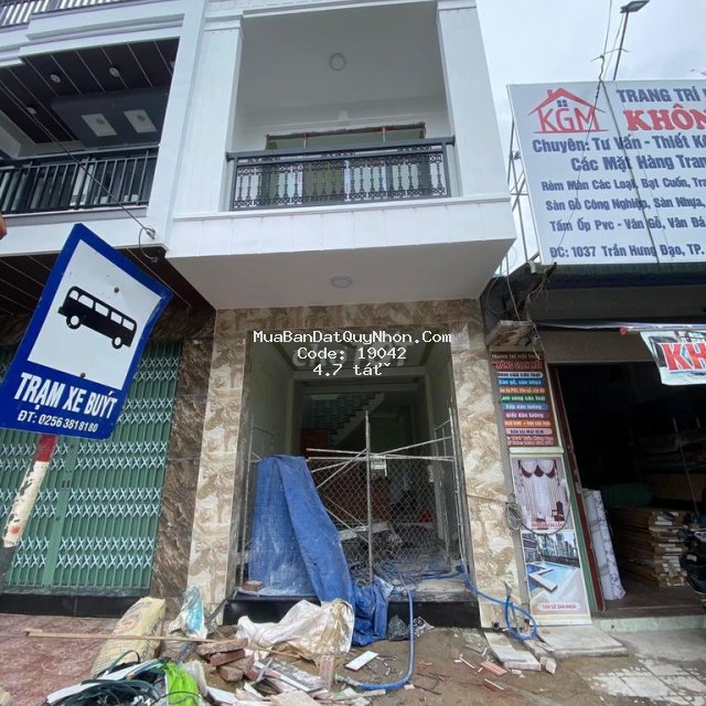 Bán nhà mặt tiền trần hưng đạo  tp quy nhơn