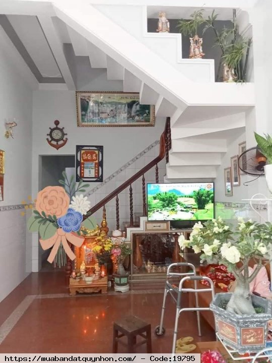 Bán nhà nội bộ hoa lư, ngay phố ẩm thực_P Đống Đa_Quy Nhơn - Diện tích: 46m - Thiết kế 3 mê - Giá 2 tỷ 490 tr