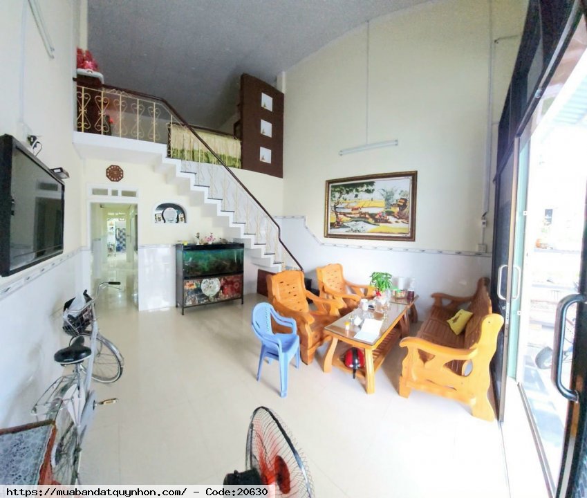 Bán nhà nội bộ ô tô đường Hoàng Văn Thụ tttp Quy Nhơn - Diện tích 97,2m2, nhà mê lỡ đầy đủ công năng - Giá 5,3 tỷ 