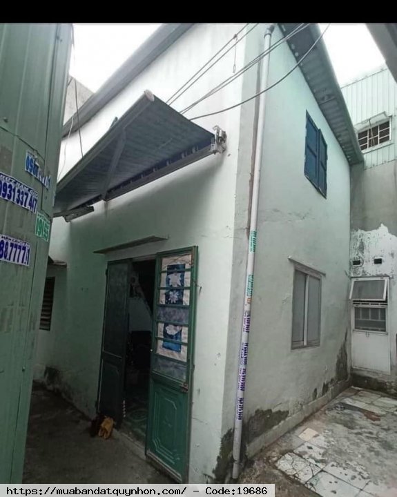 Bán nhanh nhà hẻm đường Nguyễn Trãi, Phường Trần Phú TP Quy Nhơn, 2 mặt hẻm rộng, Giấy tờ viết tay - Giá : 770 triệu