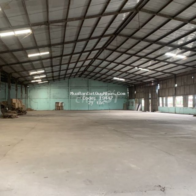Bán xưởng 10.000m2 kcn phú tài bình định