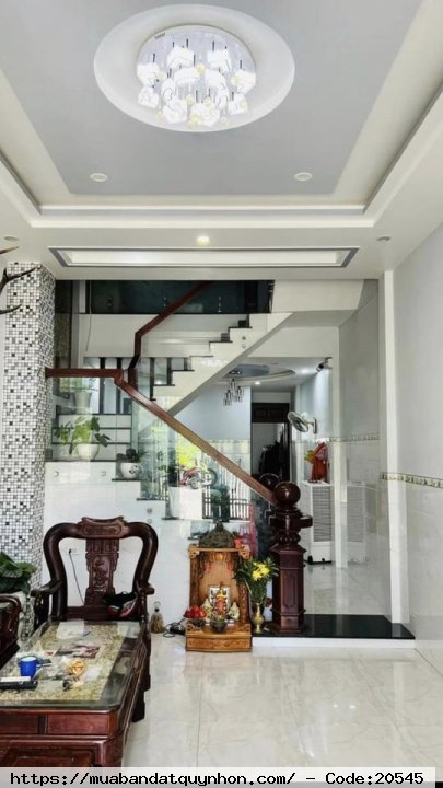 Cần bán căn nhà 3,5 mê mặt tiền khu Đông Nguyễn Trọng Trì  cầu Lê Thanh Nghị Tp Quy Nhơn - Dt: 78 m2, 4pn, 4wc - Giá bán: 4.1 tỷ