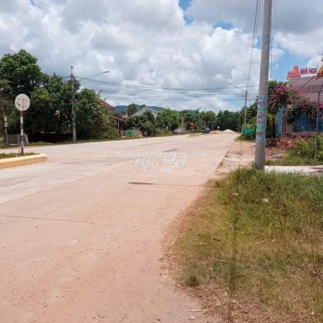 Cần bán nhà + đất mặt tiền đường 2 chiều (cách ql 1a 500m)