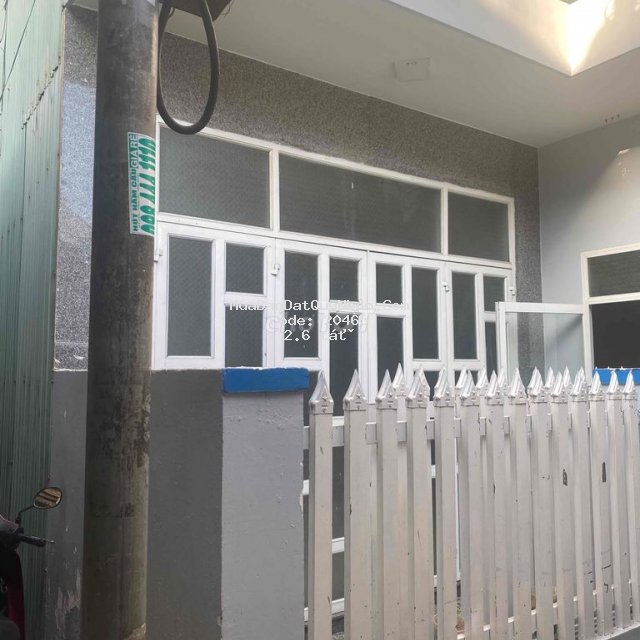 Cần bán nhà hẻm sau căn mặt tiền 83/3 nguyễn lữ -phường ngô mây