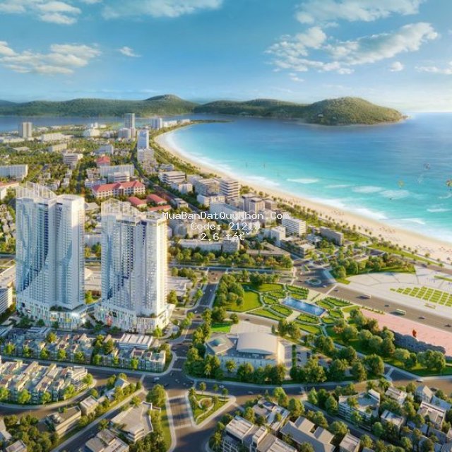 Căn hộ biển cao cấp, trung tâm thành phố quy nhơn, chiết khấu cao.
