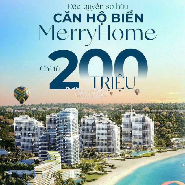 Căn hộ biển merryhome quy nhơn nằm trong bán đảo hải giang