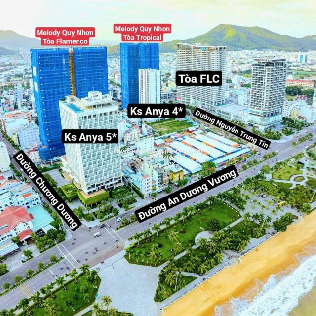 Căn hộ biển quy nhơn- 1tỷ1/căn -tặng full nội thất