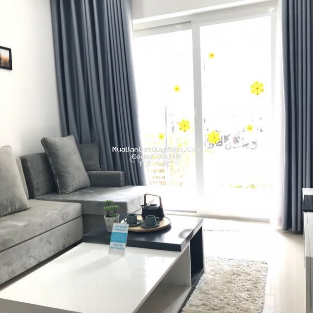 Căn hộ biển quy nhơn dt 50m full nội thất giá 1ty1 view biển. tầng cao