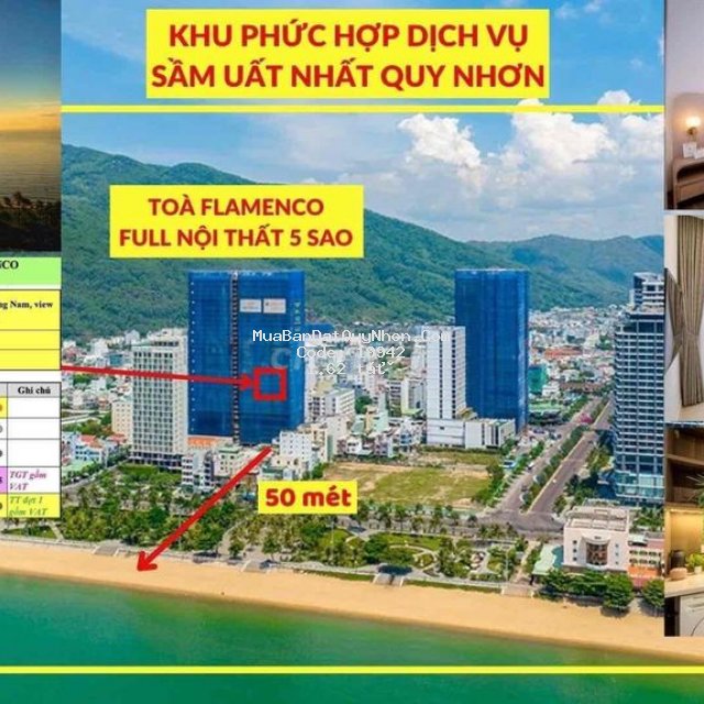Căn hộ biển quy nhơn melody giá chỉ hơn 1,6tỷ