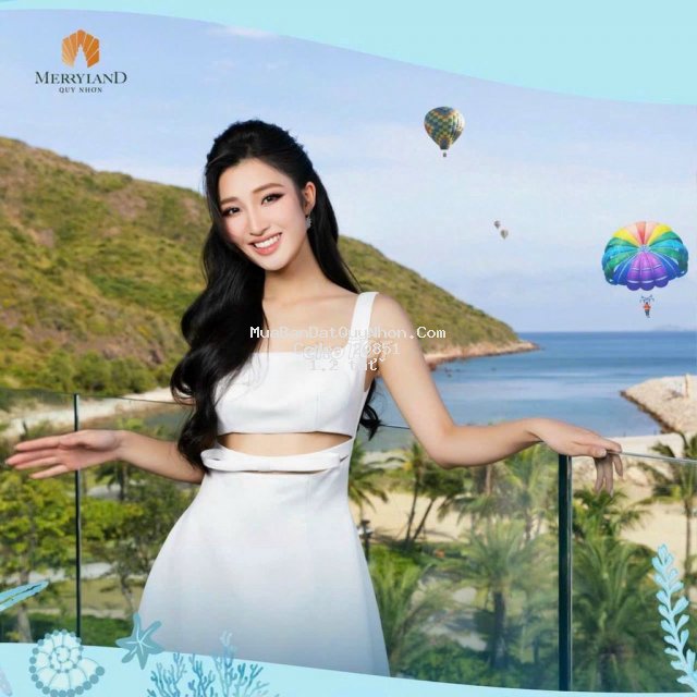 Chỉ 850 triệu sở hữu căn hộ biển tại khu đại dự án merryland quy nhơn