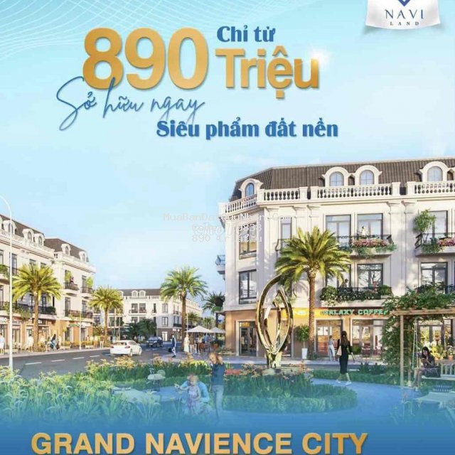 Chỉ từ 890 triệu - sở hữu đất nền ql1a - siêu thị