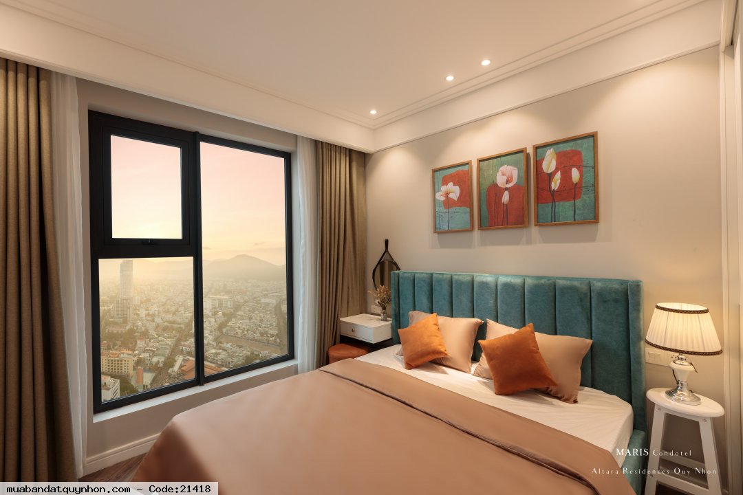 CHÍNH CHỦ BÁN CĂN HỘ ALTARA QUY NHƠN 2PN 2WC TẦNG CAO VIEW BIỂN FULL NỘI THẤT
