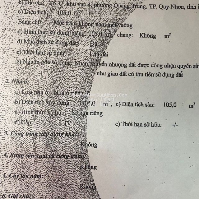 Chính chủ cần bán gấp lô đất rộng sổ hồng riêng