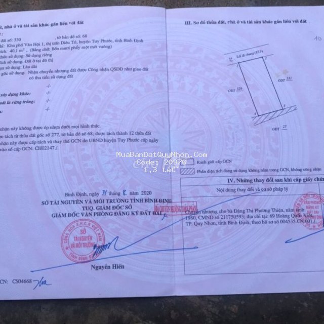 Chính chủ kẹt tiền bán căn nhà gần chợ diêu trì,tuy phước giá rẻ 1.3tỷ Chính chủ kẹt tiền bán căn nhà gần chợ diêu trì,tuy phước giá rẻ 1.3tỷ