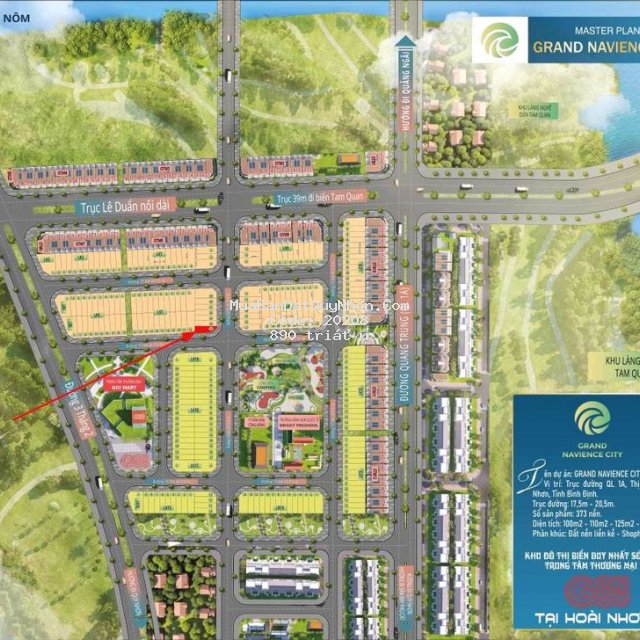đất 2 mt đối diện công viên, đường 20m5, ngay siêu thị, chỉ 890tr