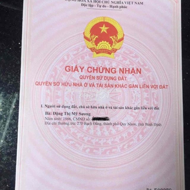 đất đô thị có sổ hồng