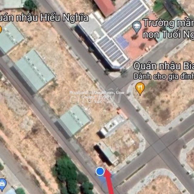 đất nền sổ đỏ lô góc tại trung tâm an nhơn