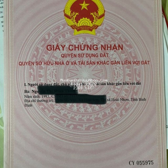 đất ở chính chủ , thích hợp kinh doanh