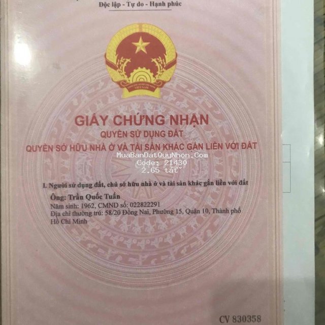 đất sổ hồng chính chủ , dt 100 m vuông , hạ tầng hoàn thiện.