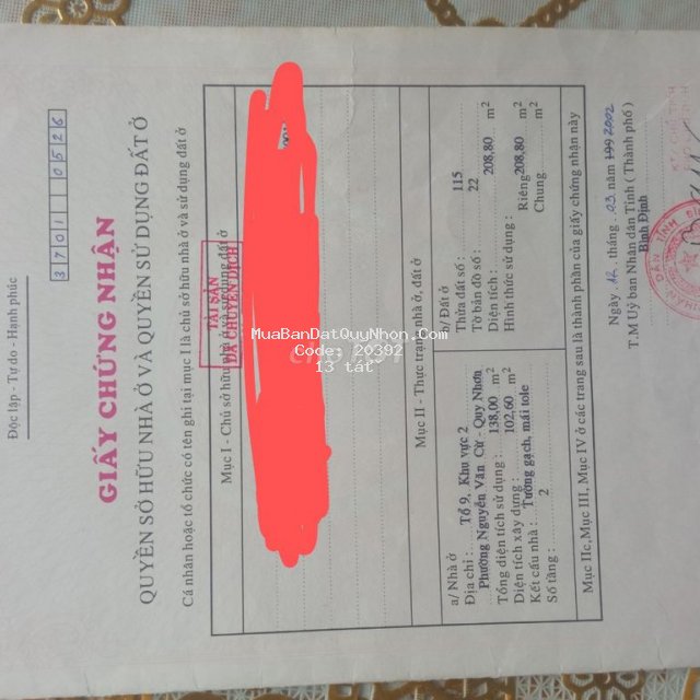đất vàng trần khánh dư + nhà cấp 4.khu vực khách sạn đông đúc.