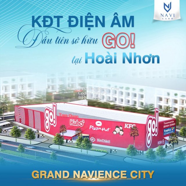 Grand navience city - kđt kiểu mẫu đầu tiên sở hữu siêu thị go