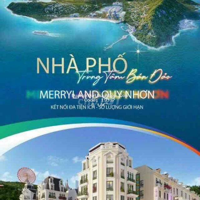 Merryland quy nhơn giá chỉ còn 5 - 6tỷ/căn