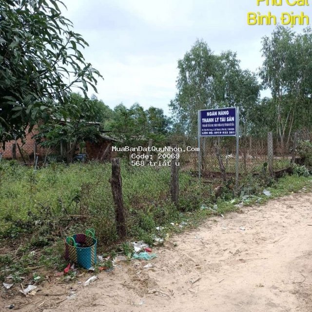 Ngân hàng thanh lý 160m đất tại cát thành