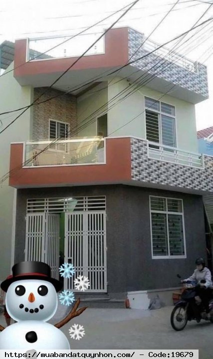 Nhà 2 tầng 2 mặt tiền nội bộ Xóm Tiêu_P Quang Trung_Quy Nhơn - Dtsd: 90m2, 2pngủ,2wc - Giá: 2 tỷ 750 tr