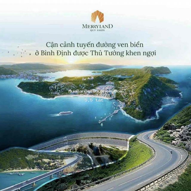 ưu đãi bizhouse merryland quy nhơn 90m2 đóng 8%.