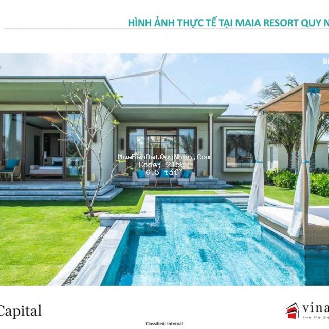 Bán biệt thự 2pn courtyard pool dự án the ocean villas quy nhơn