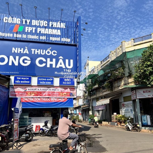 Bán đất ngay trường sa, hoài hương, xe hơi đậu cửa, 120m2, 650 triệu