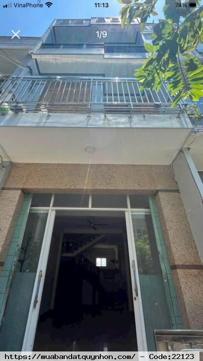 Bán gấp nhà 1 trệt 2 lầu gần bến xe p Nguyễn Văn Cừ tp Quy Nhơn dt 50m2 giá chỉ 4,3 tỷ tl Bán gấp nhà 1 trệt 2 lầu gần bến xe p Nguyễn Văn Cừ tp Quy Nhơn dt 50m2 giá chỉ 4,3 tỷ tl
