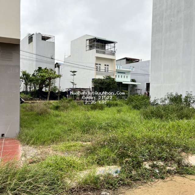Bán lô đất 2 mặt tiền đường khu cầu 2 hà thanh quy nhơn