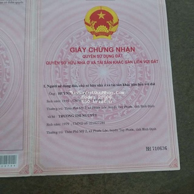 Bán lô đất đẹp