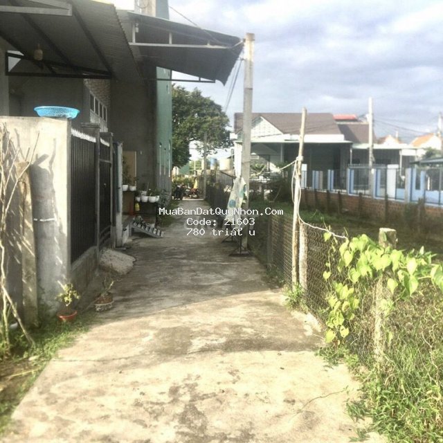 Bán lô đất thổ cư gần chợ phú tài, tp quy nhơn