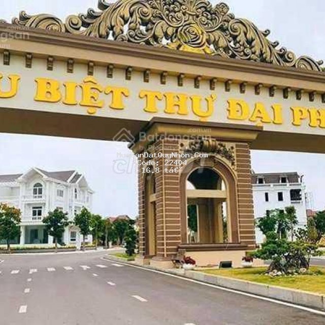 Bán lô góc biệt thự đại phú gia quy nhơn, vị trí siêu đẹp, siêu hiếm
