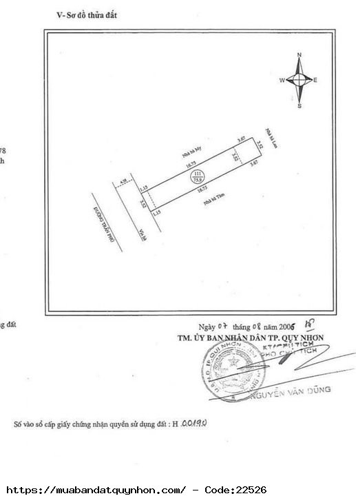 Bán nhà mặt tiền đường Trần Phú Tp Quy Nhơn Hướng Tây Nam dt 76m2 giá thương lượng Bán nhà mặt tiền đường Trần Phú Tp Quy Nhơn Hướng Tây Nam dt 76m2 giá thương lượng