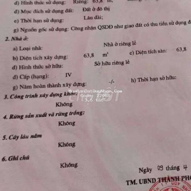 Bán nhà mặt tiền hoàng hoa thám, quy nhơn, bình định Bán nhà mặt tiền hoàng hoa thám, quy nhơn, bình định